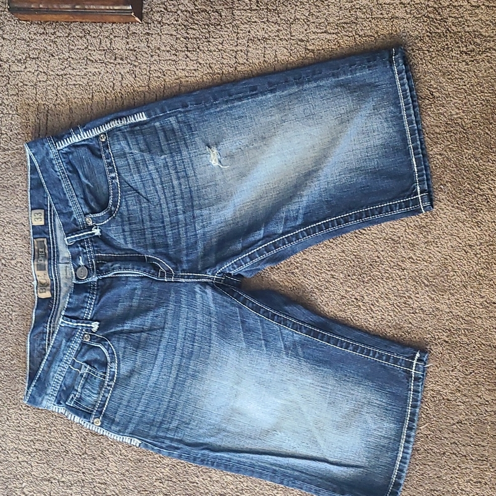 BKE denim shorts